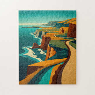 The Long Way Along the Sea Jigsaw Puzzle