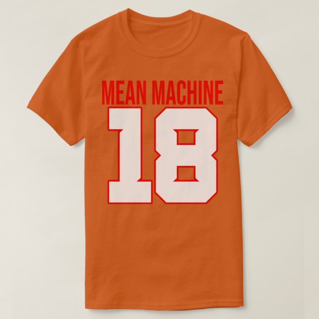 The Longest Yard Paul Crewe Mean Machine Jersey T-Shirt (Design Front)