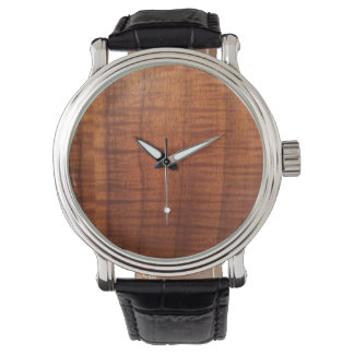 The Look of a Hawaiian Koa Wood Watch