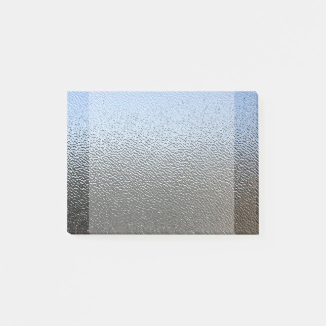 The Look of Architectural Textured Glass Post-it Notes (Front)