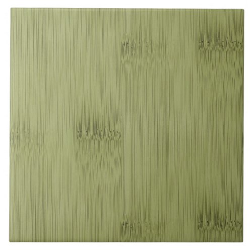 The Look of Bamboo in Olive Moss Green Wood Grain Tile