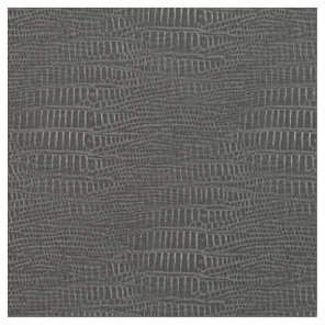 The Look of Black Realistic Alligator Skin Fabric