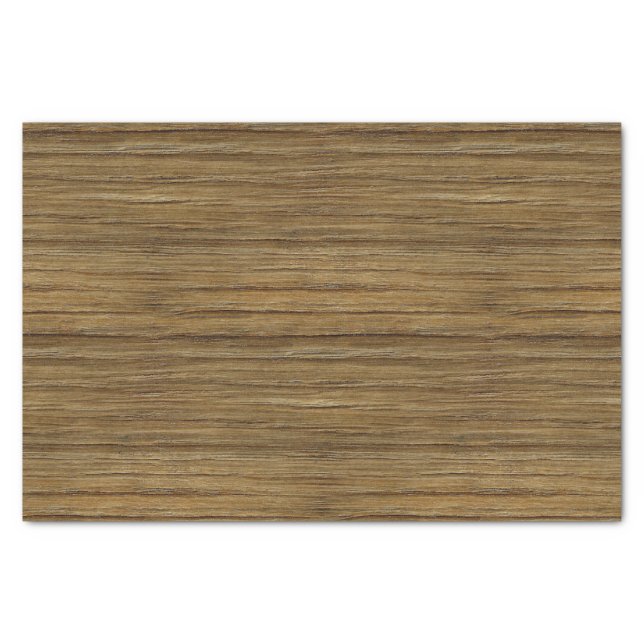 The Look of Driftwood Oak Wood Grain Texture Tissue Paper (Front)