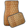 The Look of Lacquer Wicker Basketweave Texture Car Mat
