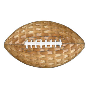 The Look of Lacquer Wicker Basketweave Texture Football