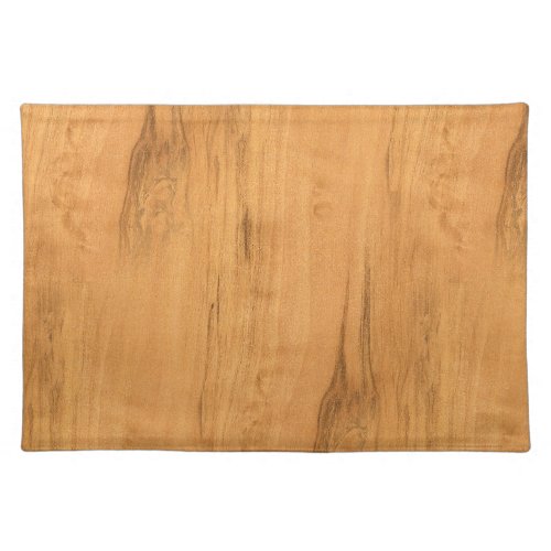 The Look of Maple Wood Grain Texture Cloth Placemat