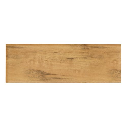 The Look of Maple Wood Grain Texture Name Tag