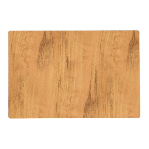 The Look of Maple Wood Grain Texture Placemat