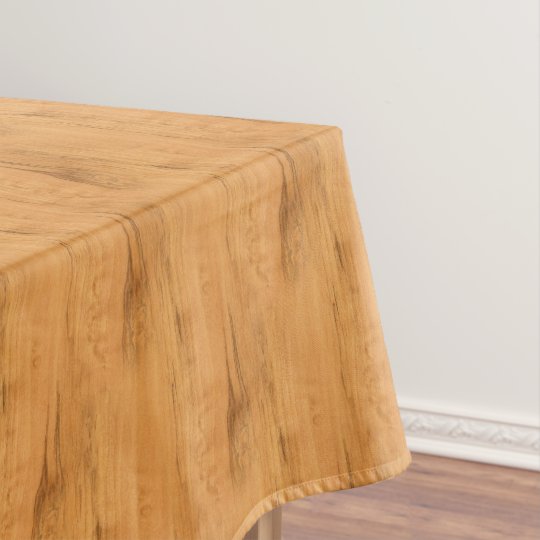 The Look of Maple Wood Grain Texture Tablecloth