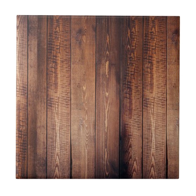 The look of real wood! ceramic tile (Front)