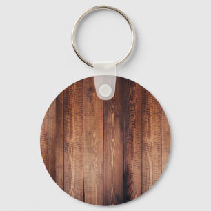 The look of real wood! keychain