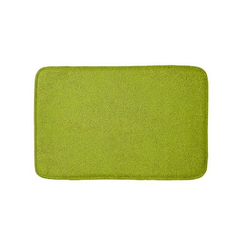 The look of Snuggly Chartreuse Green Suede Bath Mat