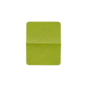 The Look Of Snuggly Chartreuse Green Suede Card Holder by diamondphotography at Zazzle
