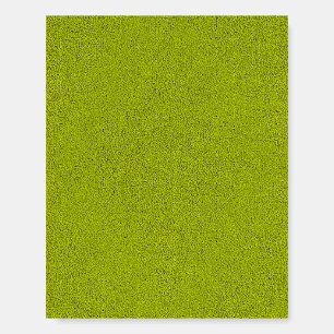 The look of Snuggly Chartreuse Green Suede Foam Board