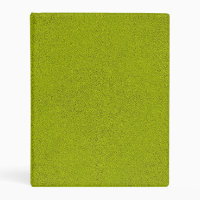 The look of Snuggly Chartreuse Green Suede