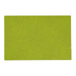 The look of Snuggly Chartreuse Green Suede Placemat