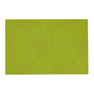 The look of Snuggly Chartreuse Green Suede Placemat