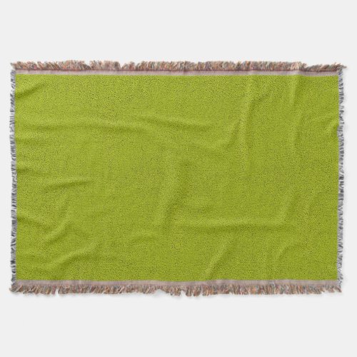 The look of Snuggly Chartreuse Green Suede Throw Blanket