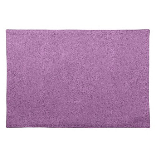 The look of Snuggly French Lilac Lavender Suede Cloth Placemat