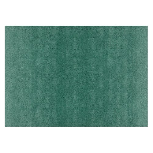 The look of Snuggly Jade Green Teal Suede Texture Cutting Board