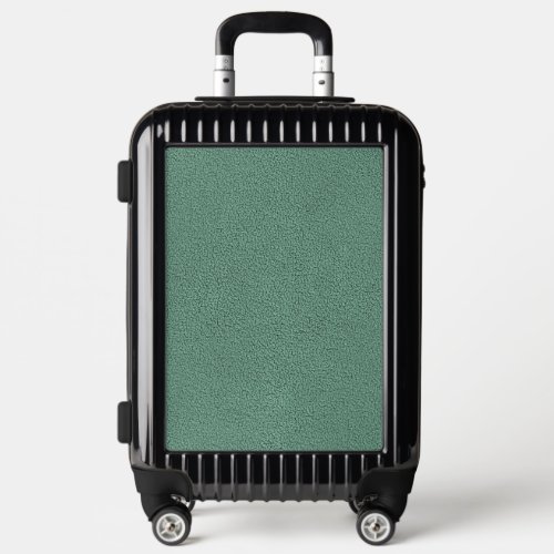 The look of Snuggly Jade Green Teal Suede Texture  Luggage