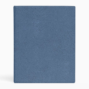 VTG Retro Faded Denim Fabric Canvas Blue 3 Ring Binder Notebook Folder TT20