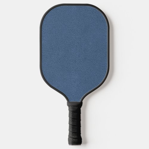 The look of Snuggly Slate Blue Suede Texture  Pickleball Paddle