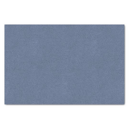 The look of Snuggly Slate Blue Suede Texture Tissue Paper