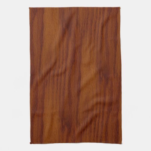 The Look of Warm Oak Wood Grain Texture Kitchen Towel