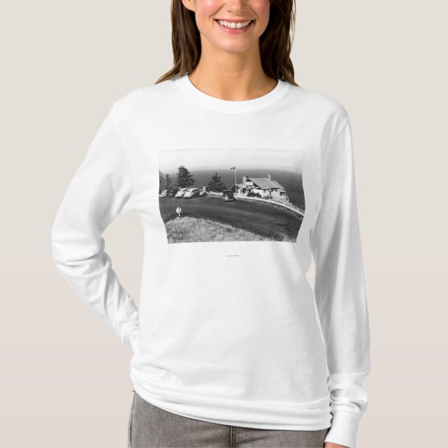 The Look-Out at Cape Fowlweather T-Shirt (Front)
