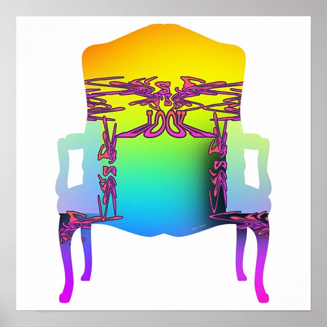 The LOOK Vintage Armchair  Poster (Front)