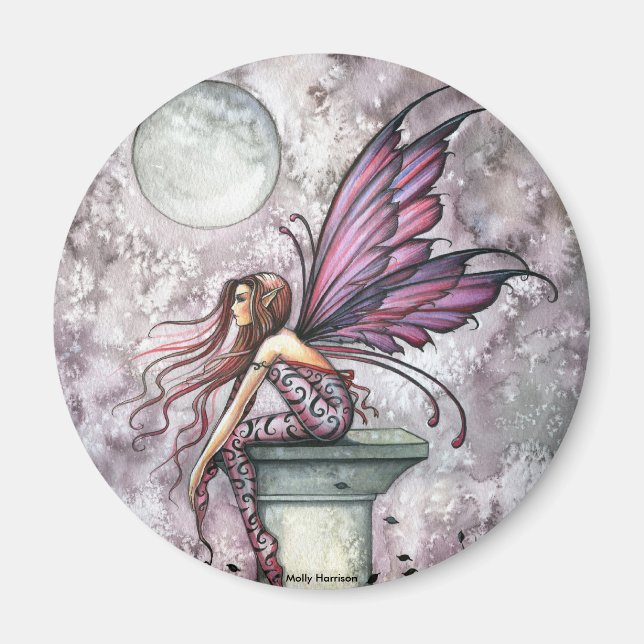 The Lookout Fairy Magnet by Molly Harrison (Front)