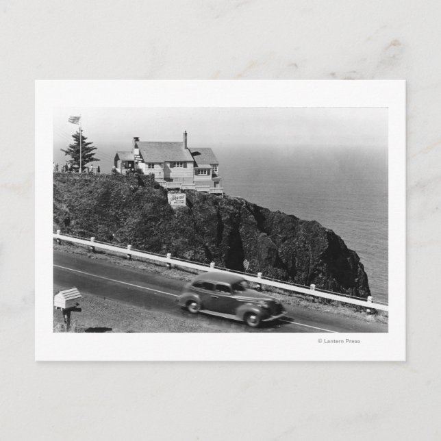 The Lookout on Cape Fowlweather Photograph Postcard (Front)