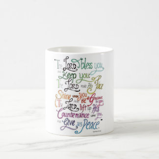 The Lord Bless and Keep You Colorful Classic Mug