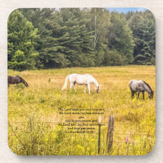 The Lord bless you and keep you; Beverage Coaster
