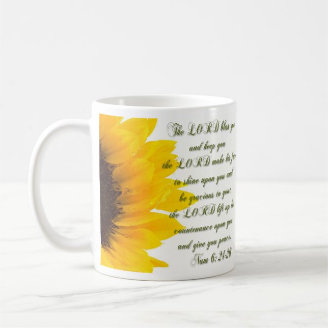The Lord bless you and keep you... Coffee Mug (Left)