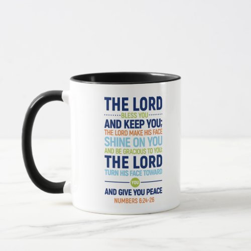 The Lord Bless You And Keep You Numbers 624_26 Mug