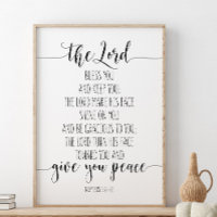The Lord Bless You And Keep You, Numbers 6:24-26