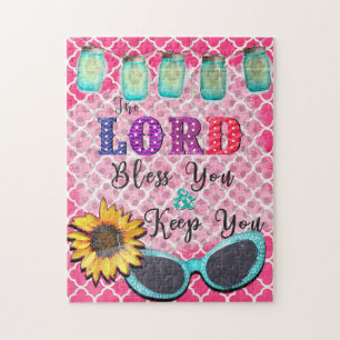 The Lord Bless You and Keep You Religious Art Jigsaw Puzzle