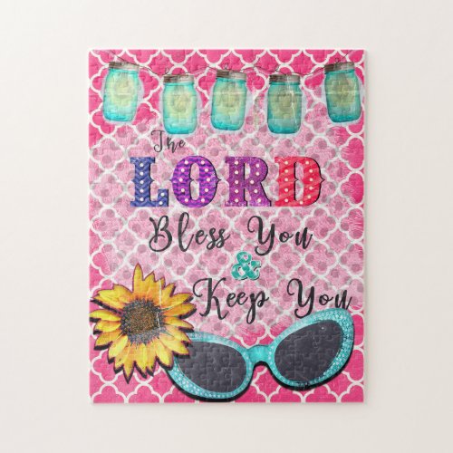 The Lord Bless You and Keep You Religious Art Jigsaw Puzzle