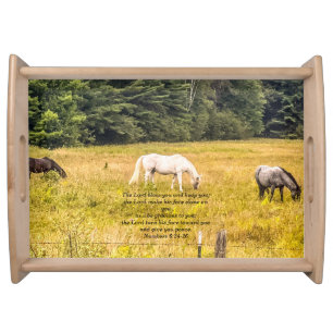 The Lord bless you and keep you; Serving Tray