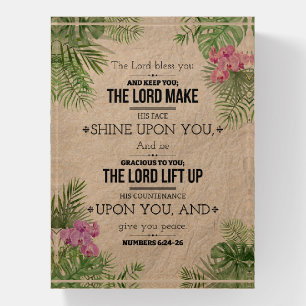 The Lord Bless You, Numbers 6:24-26 Paperweight