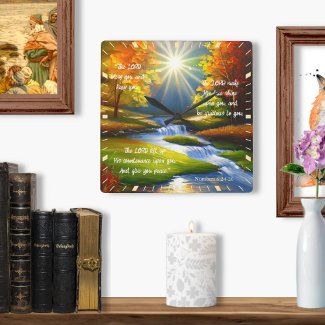 The Lord Bless You Numbers 6 Comfort BIble Verse