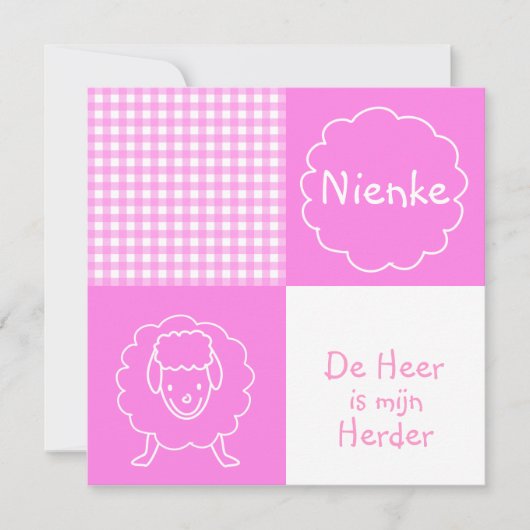 The Lord is my Herder, girl. (Front)