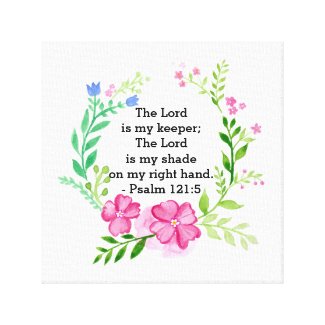 The Lord Is My Keeper Canvas Print