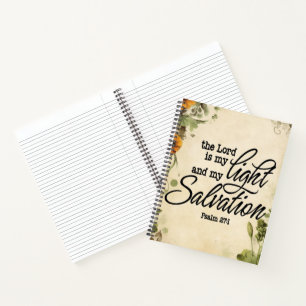 The Lord is My Light: Hardcover prayer journal