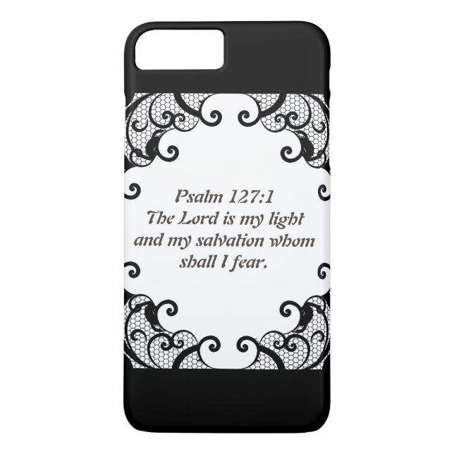 The Lord is my Light Phone Case (Back)