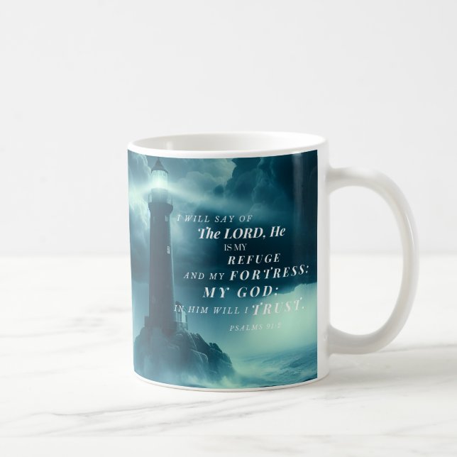 The Lord is My Refuge Mug (Right)