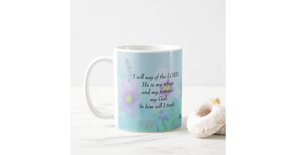 Mug-Be Still & Know-Psalm 46:10 Gray Marbled