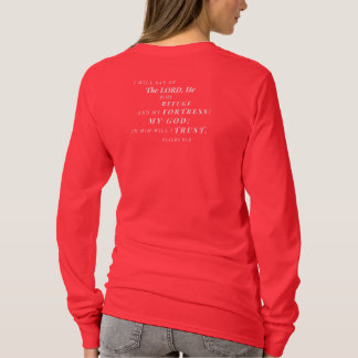 The Lord is My Refuge Women's Long Sleeve Shirt